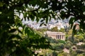 The Temple of Hephaestus, Athens, Greece. Royalty Free Stock Photo